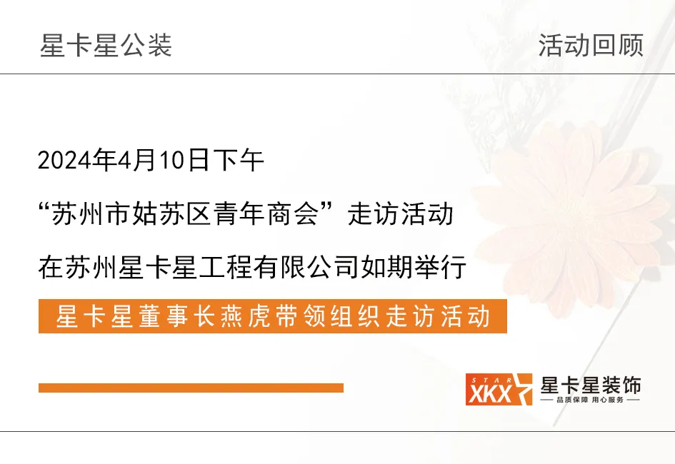 活动回顾|苏州市姑苏区青年商会深入走访我司！